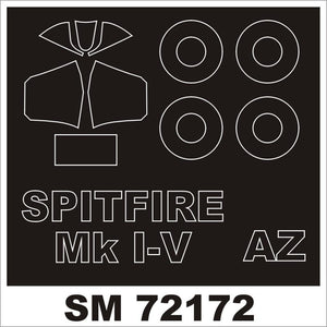 Montex SM72172 MODÈLE SPITFIRE IV AZ
