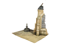RT-Diorama 35038 Socle de diorama : Coin d’église « Sanctuaire oublié » 1/35 – immagine 4
