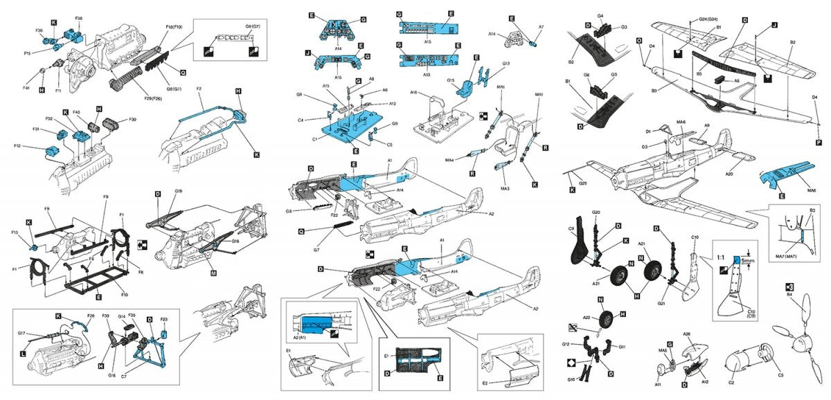 Hobby 2000 48018 Focke-Wulf Ta 152 H-1 (DRAGON + CARTOGRAF) 1/48 – immagine 2