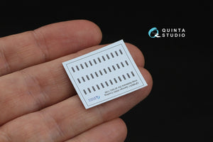 Quinta Studio QP48051 Fixations de capot moteur allemandes de la Seconde Guerre mondiale (Tous les kits) 1/48 – imagen 4