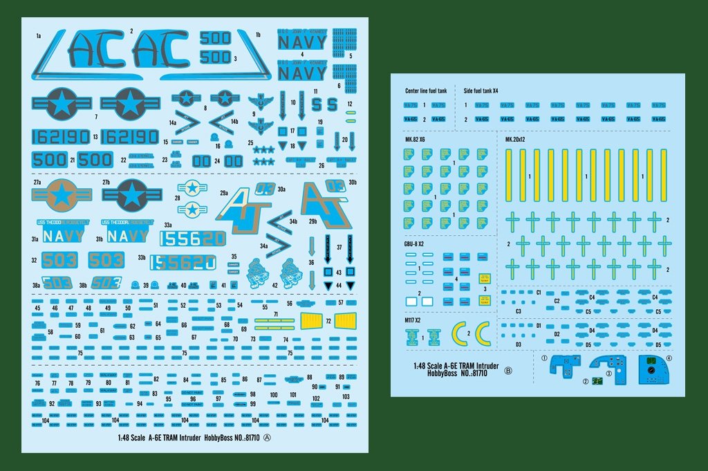 Hobby Boss 81710 A-6E TRAM Intruder – image 4