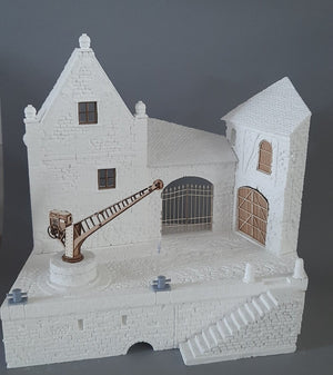RT-Diorama 35308 Socle de diorama : « Port fluvial de la Marne », Première Guerre mondiale, échelle 1/35 – image 2