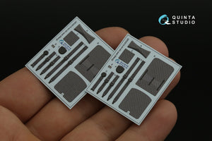 Intérieur imprimé en 3D et coloré sur papier décalcomanie Quinta Studio QD35073 AH-64D/E (Meng) 1/35 – image 3