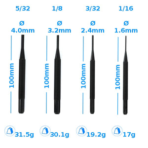Jeu de 4 poinçons d&amp;#39;entraînement Modelcraft PPU1121-S (100 mm) – Bild 2