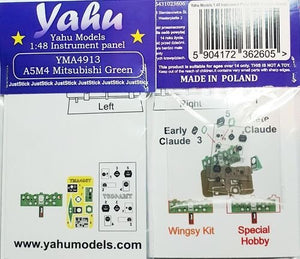 Maquette Wingsy 1/48 Yahu YMA4913 A5M4 (Vert Mitsubishi)