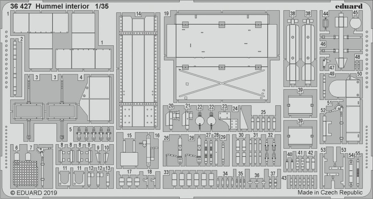 Eduard BIG3597 Hummel 1/35 TAMIYA – zdjęcie 3