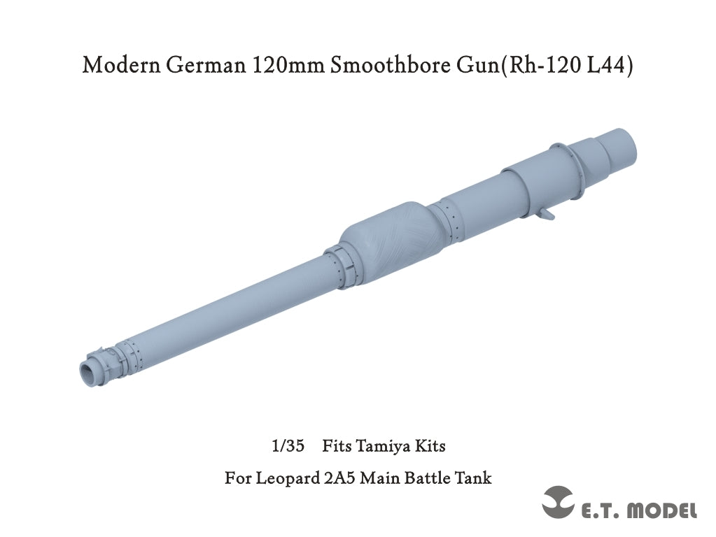 ET Modèle P35-343 Canon à âme lisse allemand moderne de 120 mm (Rh-120 L44) 1/35
