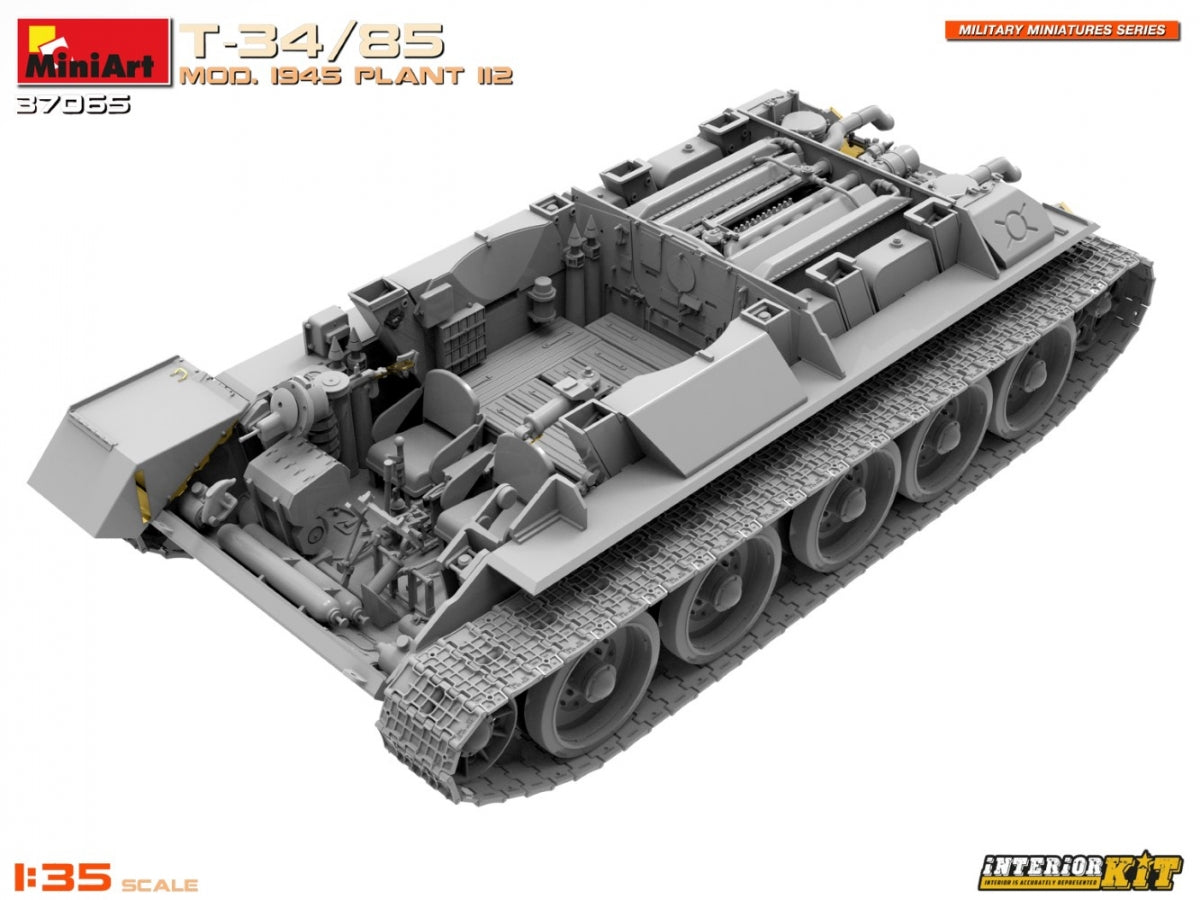 MiniArt 37065 T-34/85 MOD. 1945. USINE 112. KIT INTÉRIEUR 1/35 – image 9