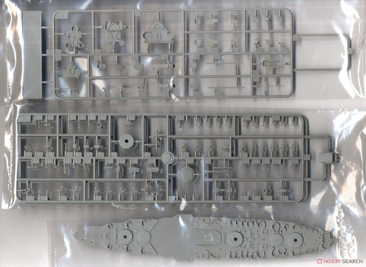Trumpeter 06711 USS New York BB-34 1/700 – Bild 3