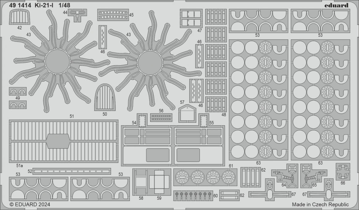 Eduard 491414 Ki-21-I ICM 1/48 – image 2