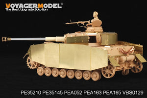 Maquette Voyager PE35210, char allemand Pz.Kpfw.IV Ausf.H de la Seconde Guerre mondiale pour Tamiya 35209, échelle 1/35 – immagine 9