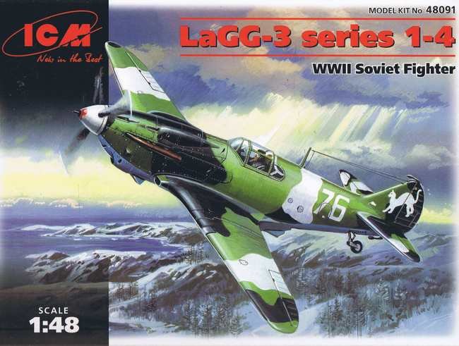 ICM 48091 LaGG-3 série 1-4 (1/48)