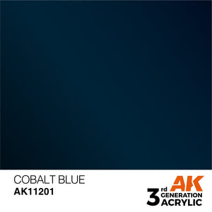 AK Interactive AK11201 BLEU COBALT – MÉTALLISÉ 17 ml