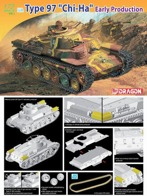 Dragon 7395 Type 97 Chi-Ha Première production (1/72) – Bild 2