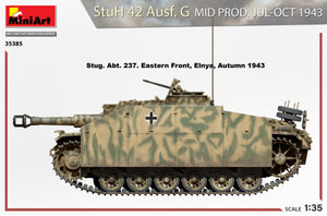 MiniArt 35385 StuH 42 Ausf. G MID PRODUIT PAR JUILLET-OCTOBRE 1943 1/35 – immagine 9
