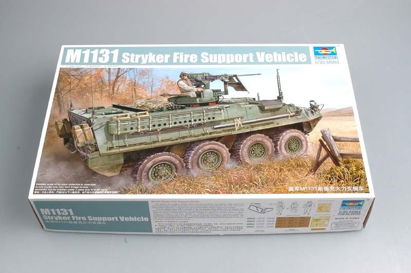 Trumpeter 00398 Armée des États-Unis M1131 Stryker FSV (1/35) – image 2