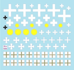 Star Decals 35-C1404 Guerre en Ukraine n° 15 Insignes de chars et véhicules blindés ukrainiens (II). Quelques-uns des nombreux insignes variés observés en 2022-2023. Échelle 1/35. – immagine 2