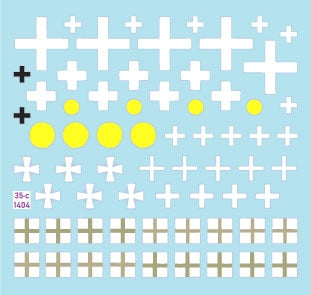 Star Decals 35-C1404 Guerre en Ukraine n° 15 Insignes de chars et véhicules blindés ukrainiens (II). Quelques-uns des nombreux insignes variés observés en 2022-2023. Échelle 1/35. – immagine 2