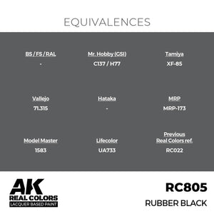 AK Interactive RC805 Caoutchouc Noir 17 ml  – Bild 3
