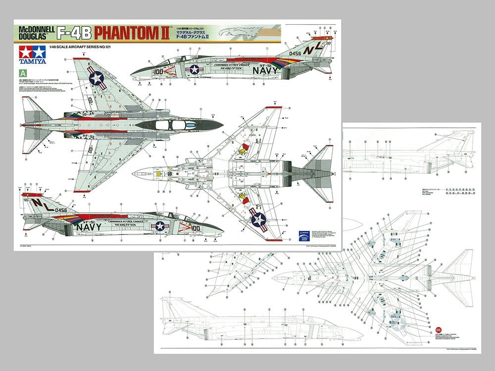 Tamiya 61121 McDonnell Douglas F-4B Phantom II 1/48 – image 21
