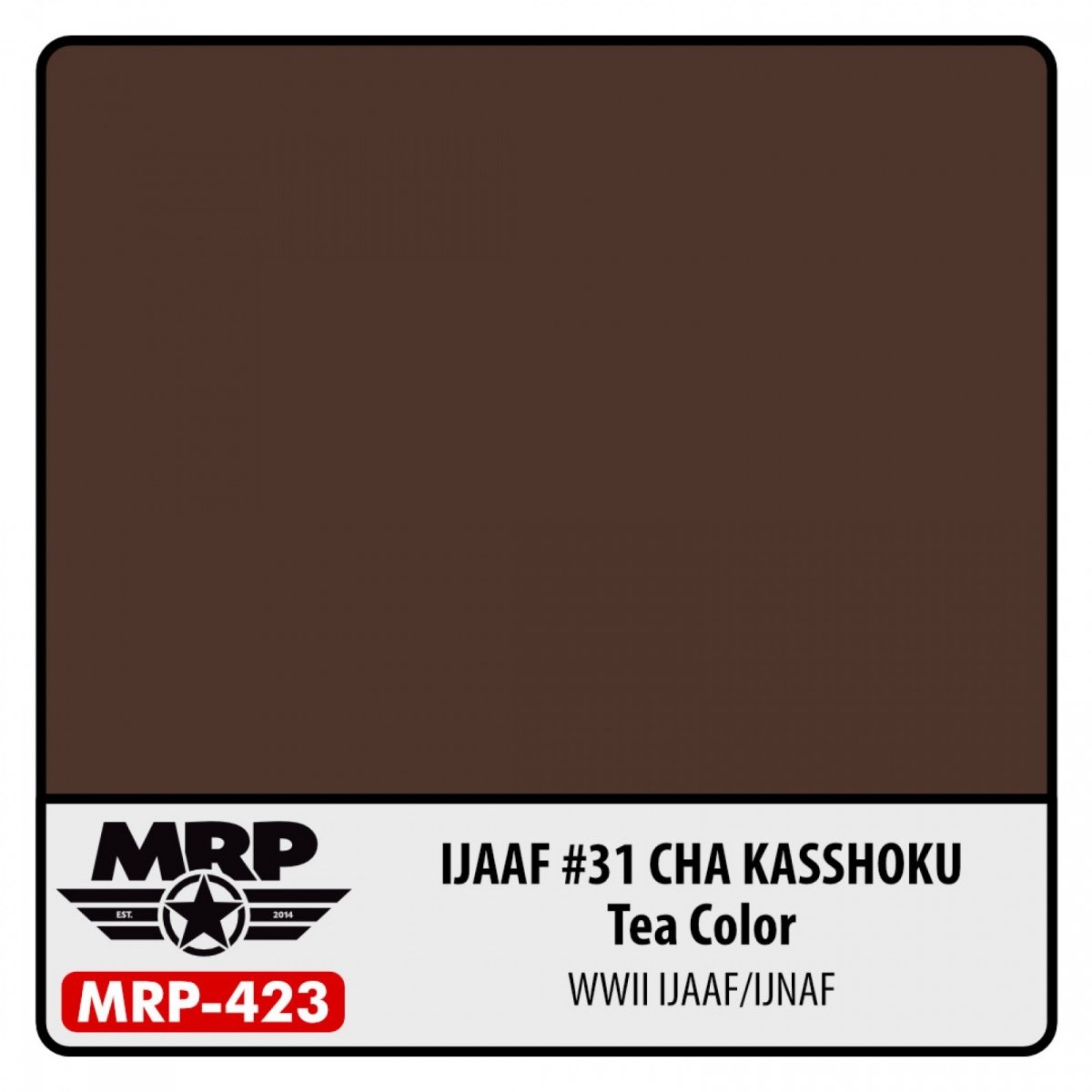 M. Peinture MRP-423 IJAAF #31 Cha Kasshoku (couleur thé) 30ml