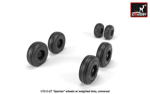 Roues Armory Models AW72505 C-27 Spartan avec pneus lestés 1/72 – image 2