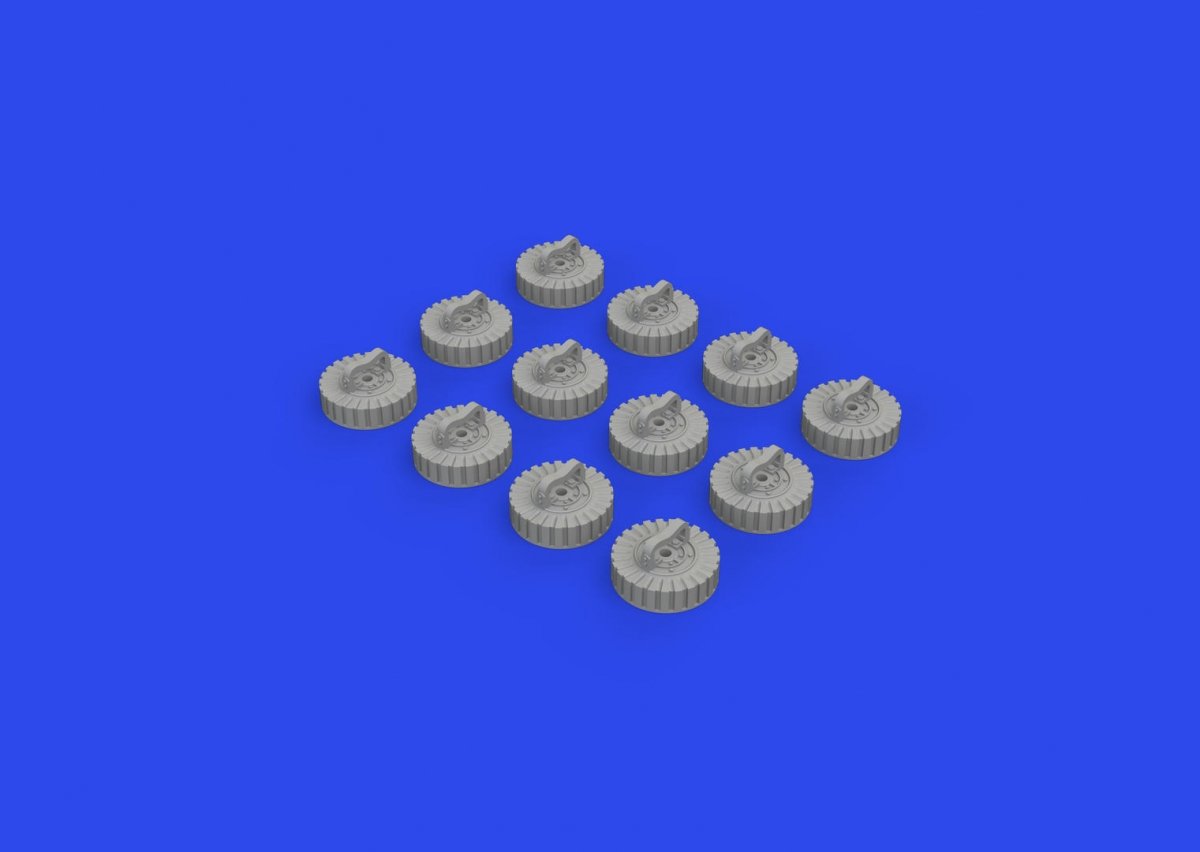 Chargeurs de cartouches Lewis 97 Eduard 648861, échelle 1/48