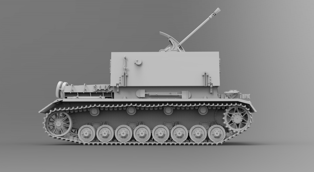 Border Model BT-007 Mobelwagen 3,7 cm Flak auf Fgst. Pz.Kpfw. IV (Sf) 1/35 – image 3