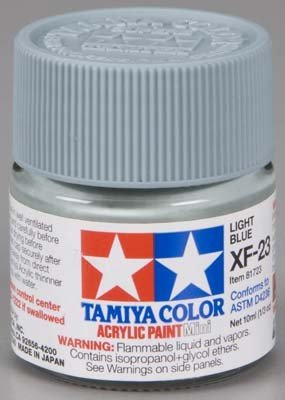 Peinture acrylique Tamiya XF23 Bleu clair (81723) 10 ml – Bild 2