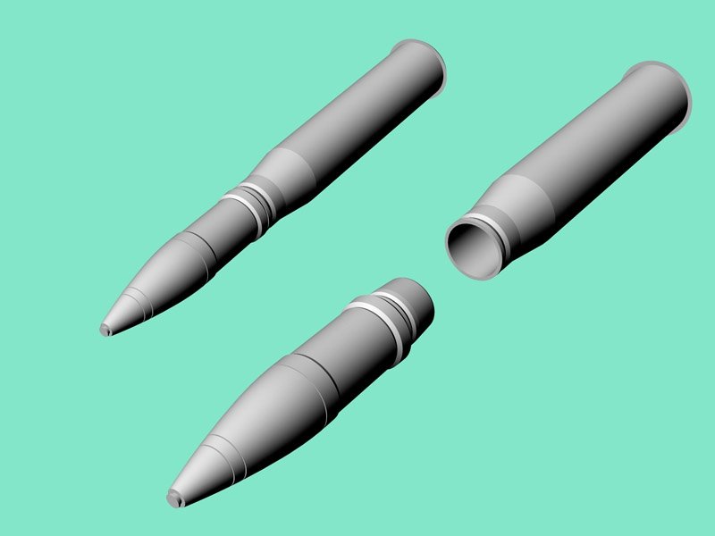 Eureka XXL AB-352 7,5 cm Ammo for Kw.K.40/Stu.K.40 L/43 and L/48 1/35 – zdjęcie 4
