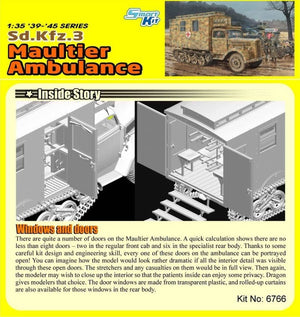 Dragon 6766 Sd.Kfz.3 Ambulance Maultier (1/35) – Bild 3