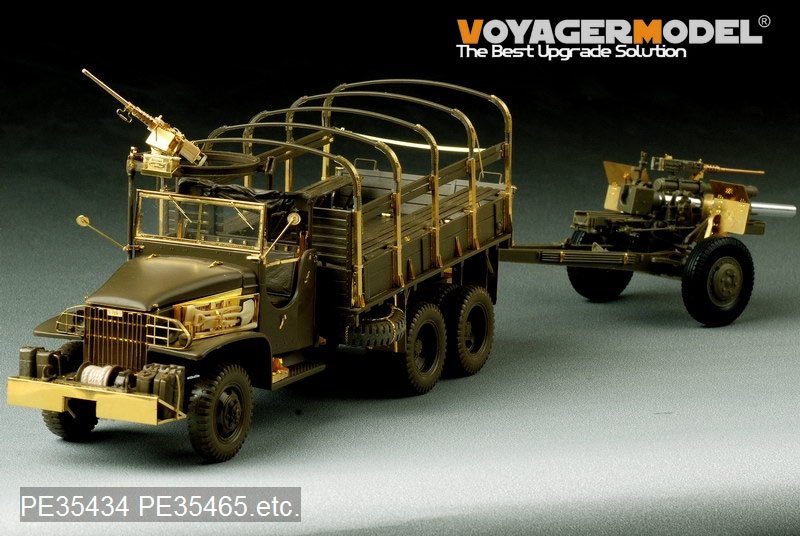 Voyager Model PE35465 WWII U.S. GMC 2.5ton 6X6 Cargo Truck for TAMIYA 35218 1/35 – zdjęcie 16