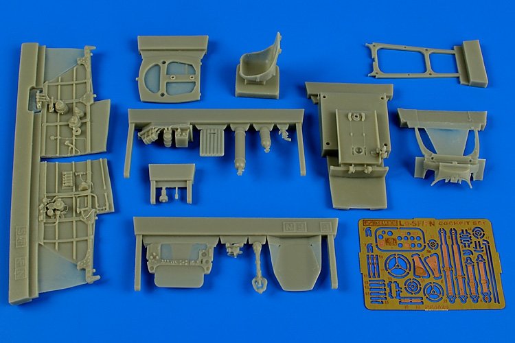 Aires 4629 Lavochkin La-5F/FN ensemble de cockpit 1/48 Zvezda