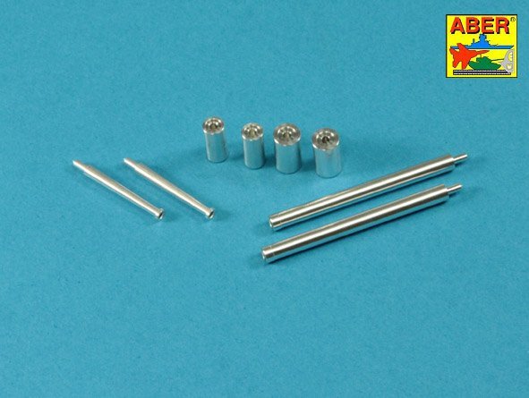 Armement Aber 35L-210 pour KV-7 soviétique : 2 canons de 76 mm ; 2 canons de 45 mm (échelle 1/35)