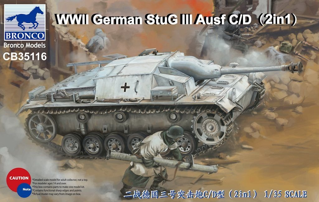 Bronco CB35116 StuG III Ausf C/D 1/35