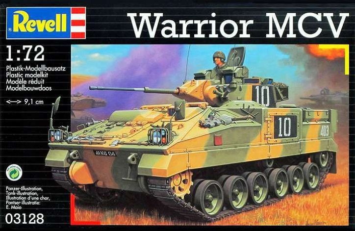 Revell 03128 Warrior MCV 1/72