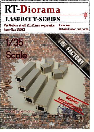 RT-Diorama 35572 Conduit de ventilation 20x20mm expansion 1/35