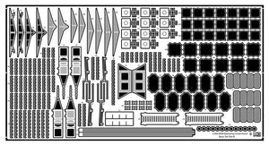 MK1 Design MD-20025 DKM Cuirassé SCHARNHORST PACK VALEUR pour Trumpeter 1/200 – immagine 5