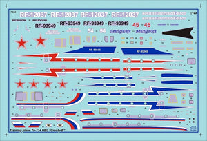 Zvezda 7036 Tupolev Tu-134UBL &amp;quot;Crusty-B&amp;quot; 1/144 – Bild 5