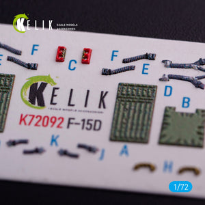 KELIK K72092 F-15D - décalcomanies 3D intérieures pour kit FineMolds au 1/72 – Bild 4