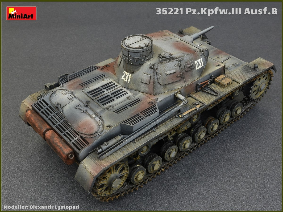 MiniArt 35221 Pz.Kpfw.III Ausf.B avec équipage 1/35 – image 5