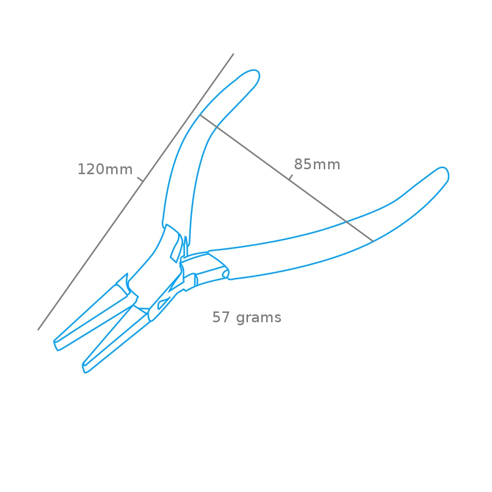 Pince à bec plat lisse Modelcraft PPL1151 (115 mm) – imagen 2