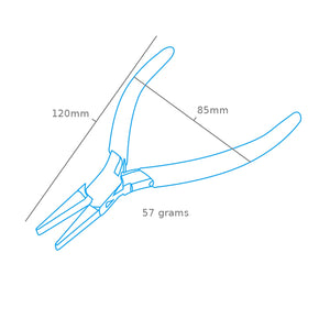 Pince à bec plat lisse Modelcraft PPL1151 (115 mm) – imagen 2