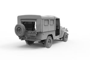 AK Interactive AK35004 FJ43 SUV AVEC TOIT SOUPLE IDF &amp;amp; LAF 1/35 – image 6