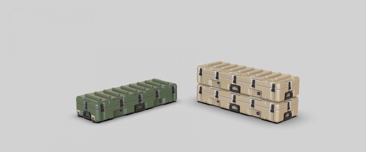 Eureka XXL E-071 Étui pour mitrailleuse PELICAN M60 de l'armée américaine moderne, échelle 1/35