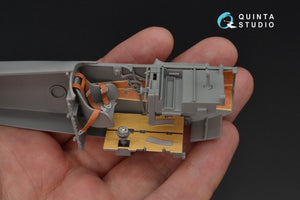 Intérieur imprimé en 3D et coloré sur papier décalcomanie Quinta Studio QD32050 pour Fokker Dr.1 (pour maquette Meng) à l&amp;#39;échelle 1/32 – immagine 4