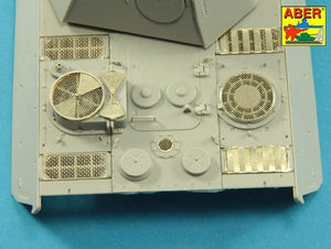 Grilles Aber 35G35 pour Panther, Ausf.G; Jagdpanther, Ausf.G2 - Modèles récents pour Takom 1/35 – image 9