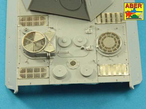 Grilles Aber 35G35 pour Panther, Ausf.G; Jagdpanther, Ausf.G2 - Modèles récents pour Takom 1/35 – image 9