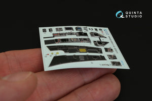 Intérieur imprimé en 3D et coloré sur papier décalcomanie Quinta Studio QD32010 Mirage 2000-5 (pour maquette Kitty Hawk) 1/32 – image 7