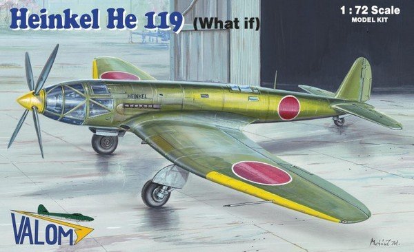 Valom 72101 Heinkel He 119 (Et si) 1/72
